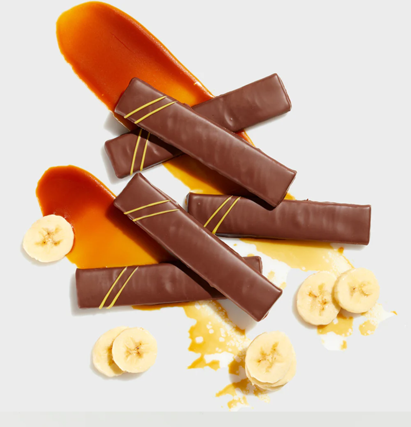 Banana Caramel Truffle Batons