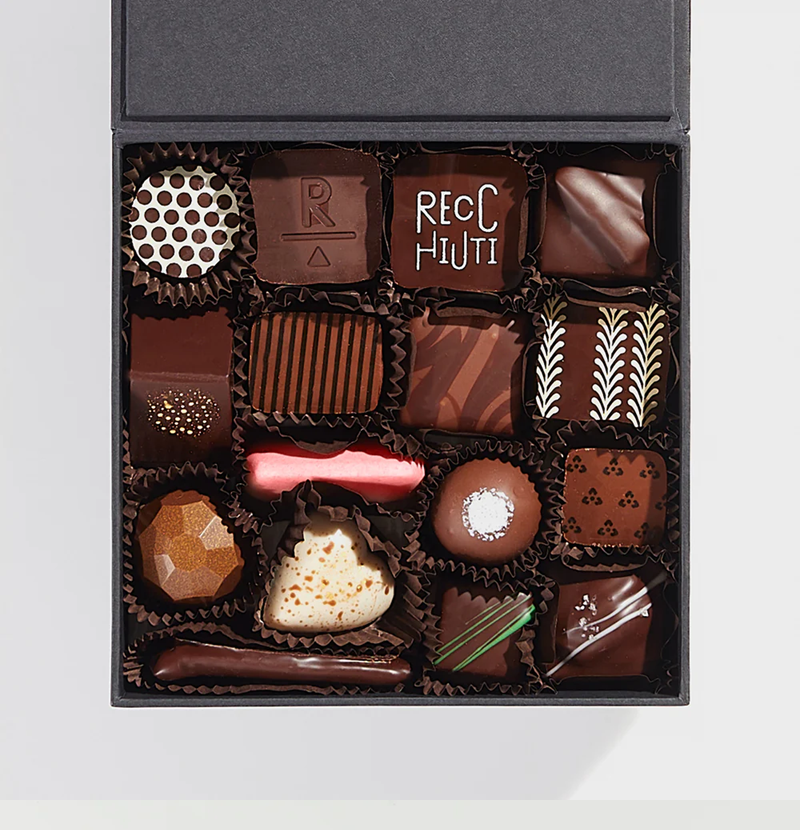 Black Box 16 Assorted Recchiuti Chocolate Truffles