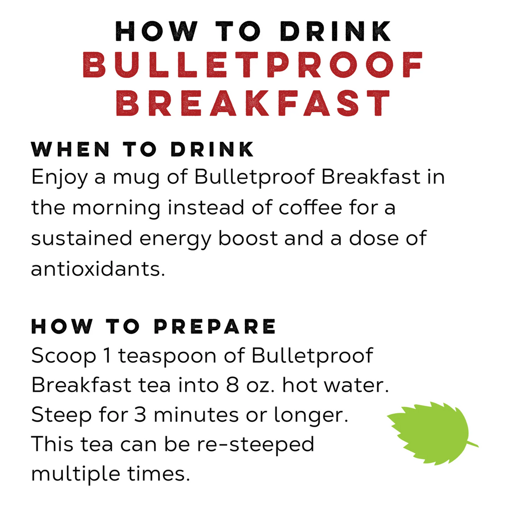 Bulletproof Morning Tea Blend