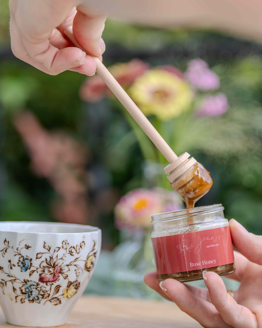 Rose Infused Honey
