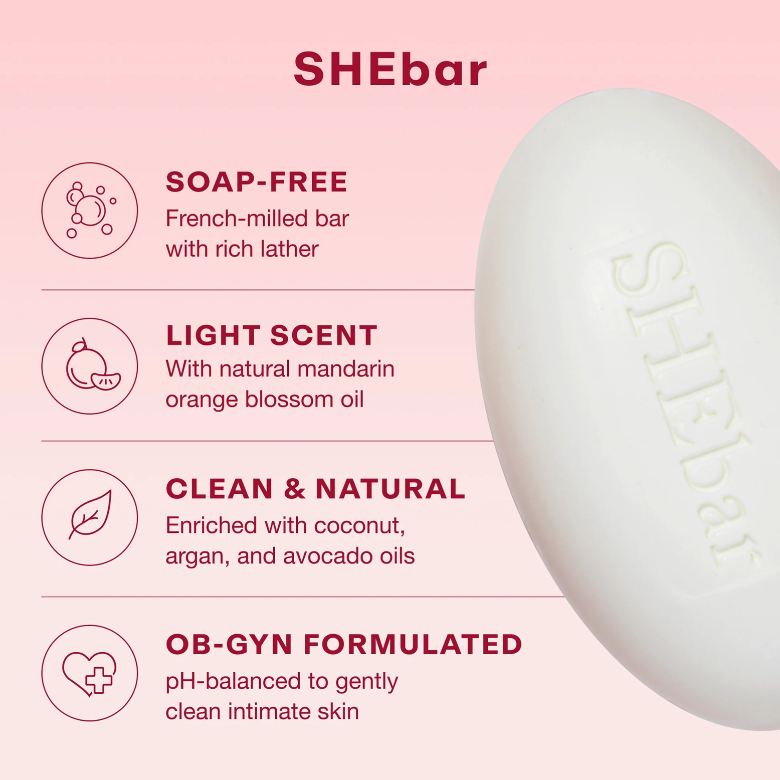 SHEbar Intimate Soap
