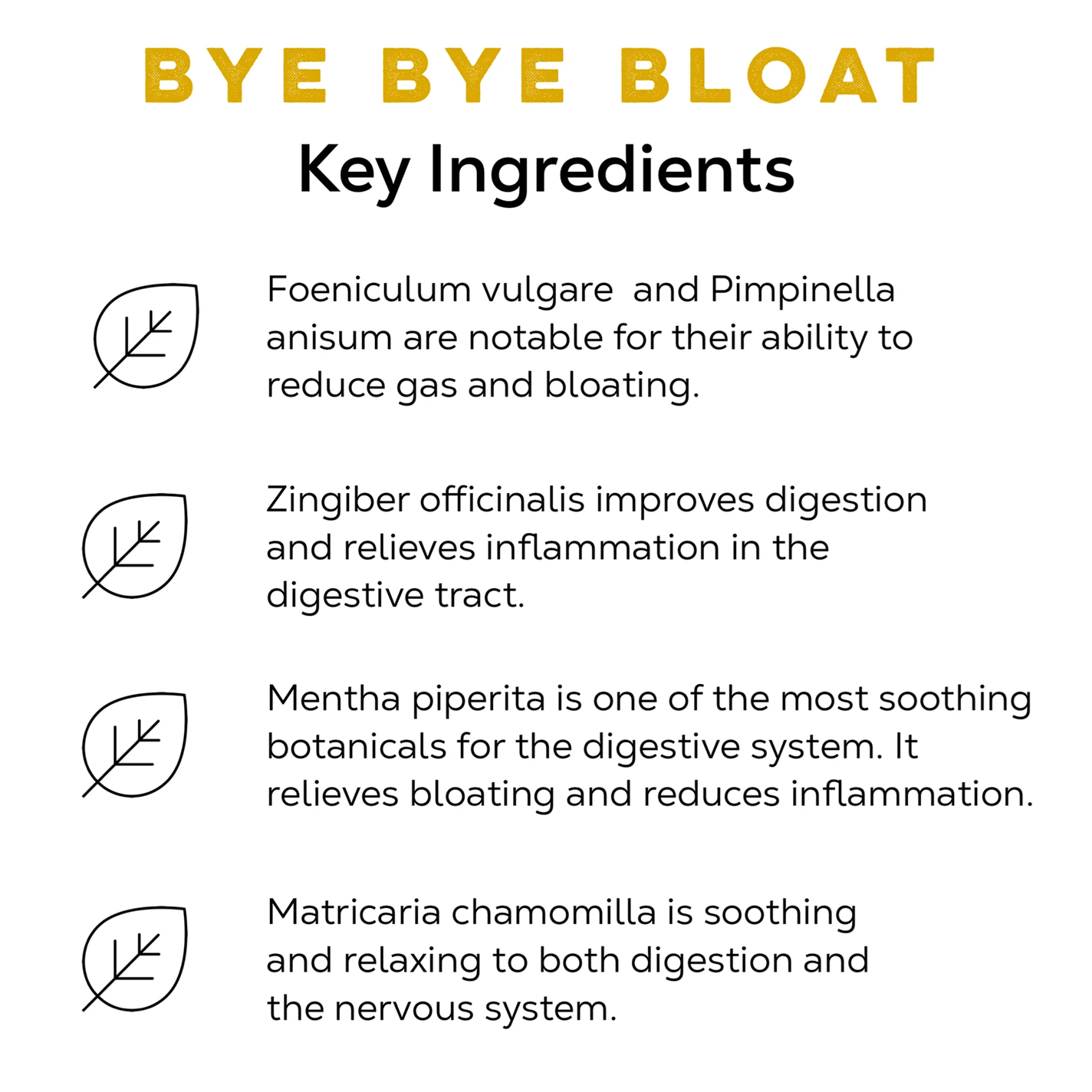 Bye Bye Bloat