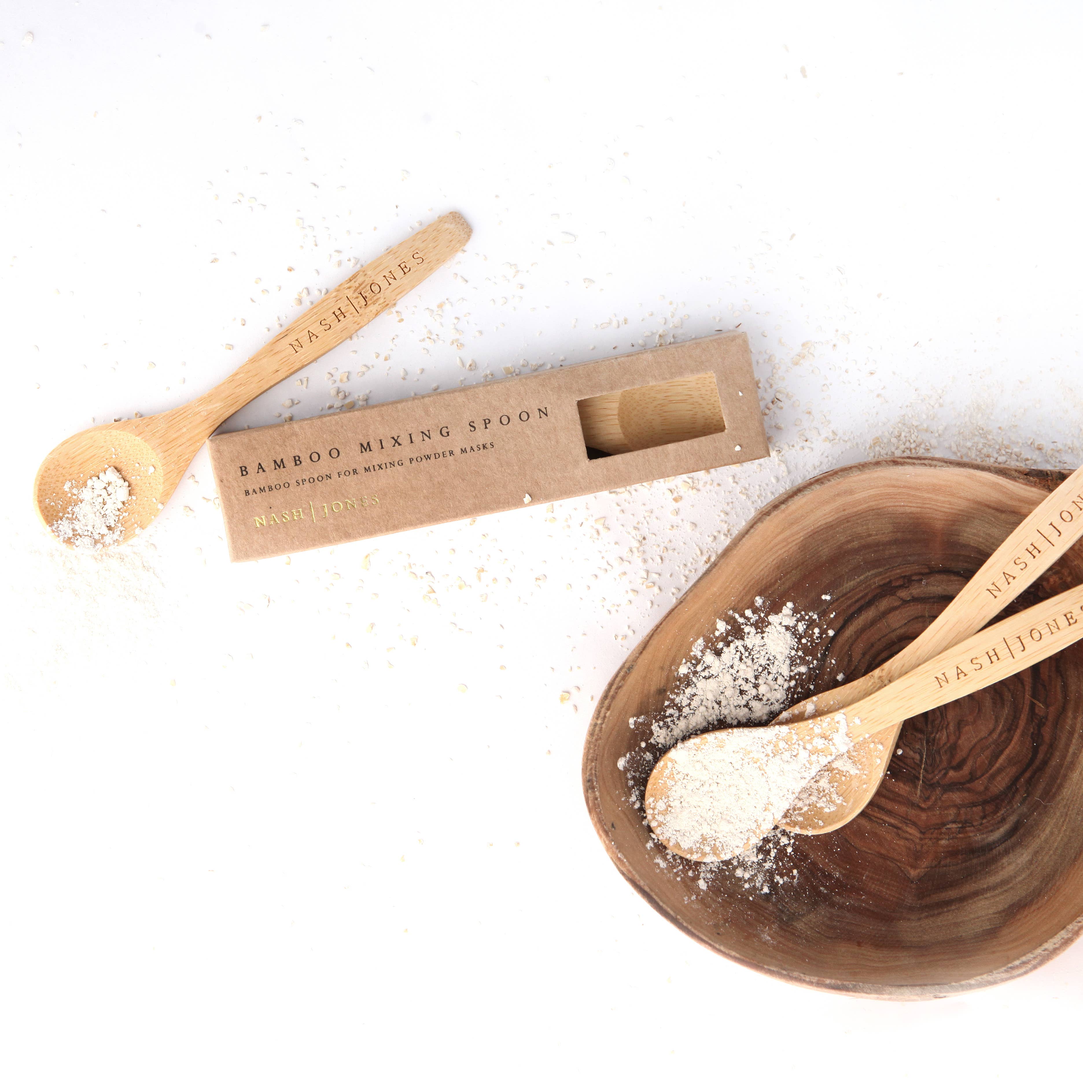 Face Mask Tools: Natural Mask Brushes and Mask Spoons
