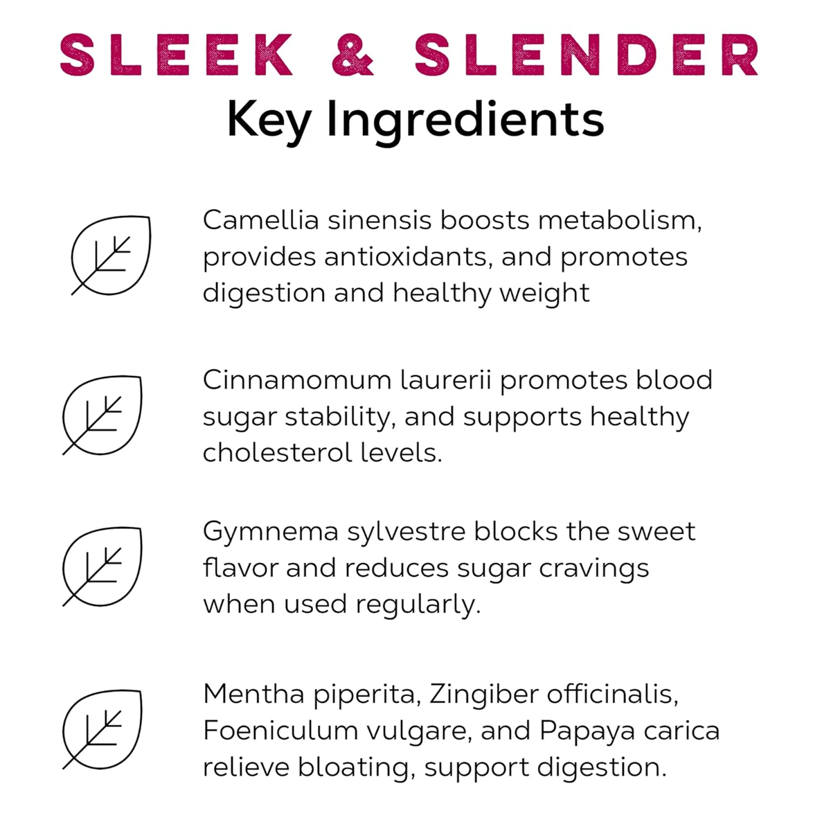 Sleek and Slender Tea